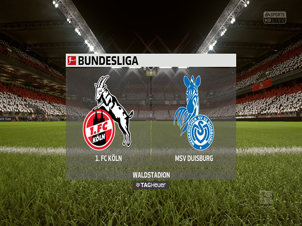 Koln vs MSV Duisburg (01h30 ngày 09/10: Giải Hạng Hai Đức)